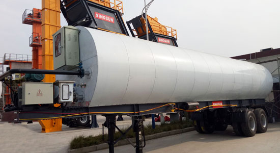 Mobile Asphalt Miixng Plant Bitumen Tank