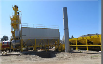 Asphalt Batching Plant in Chiang Mai-SAP120