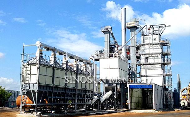 Recycle Asphalt Plant in Thailand - SR2015  