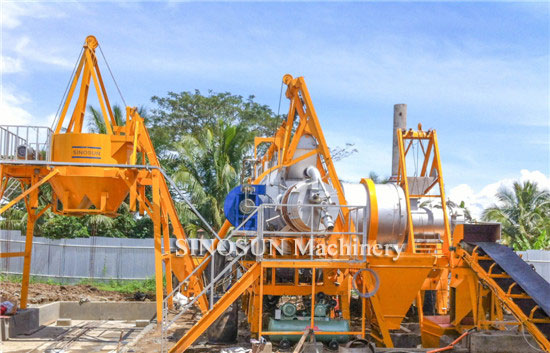 QLB series Mobile Asphalt Mixing Plant