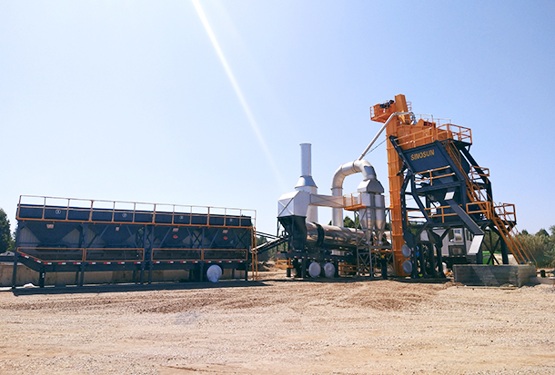 Mobile Asphalt Mixing Plant